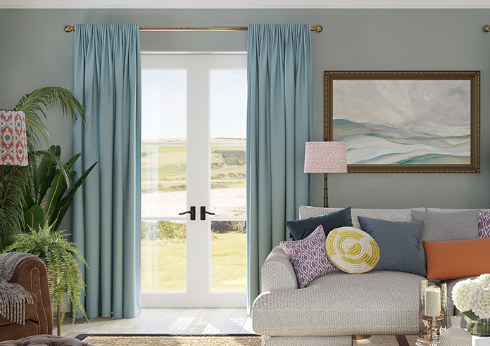 Stamford, Ocean - Made to Measure Curtains - Image 3